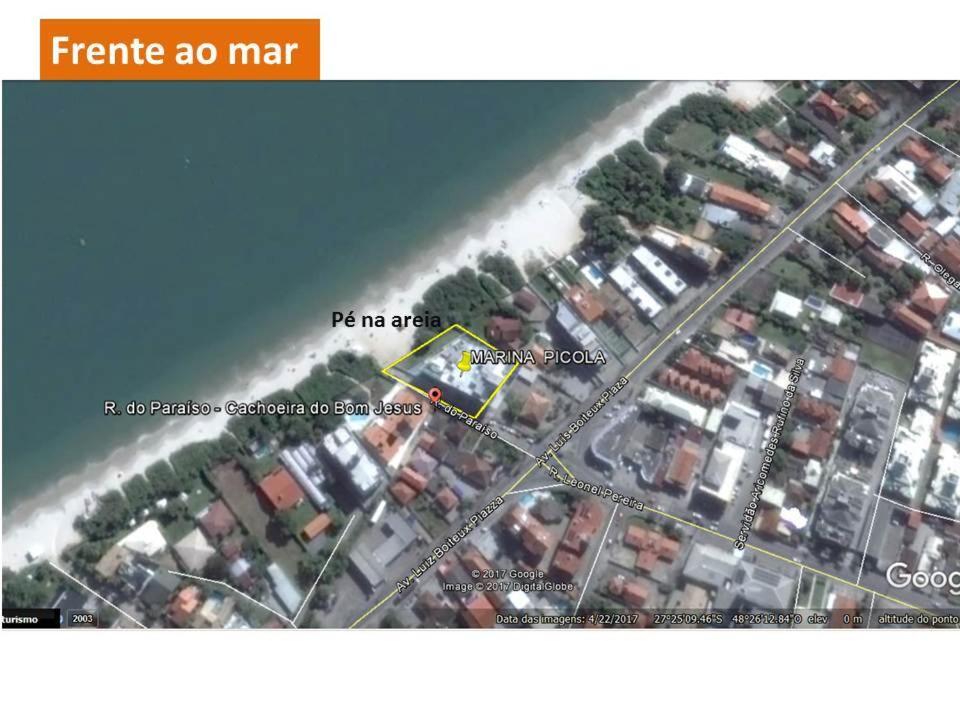 Maravilhoso Apartamento Beira-Mar Praia Da Cachoeira Флоріанополіс Екстер'єр фото