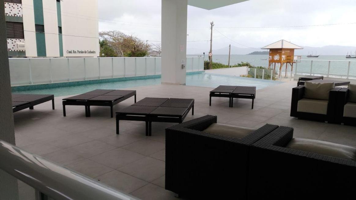 Maravilhoso Apartamento Beira-Mar Praia Da Cachoeira Флоріанополіс Екстер'єр фото